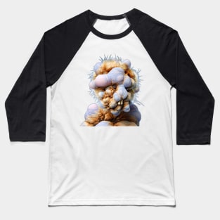 FUNNY FANTASY CREATURE WEARING GLASSES 3D Baseball T-Shirt